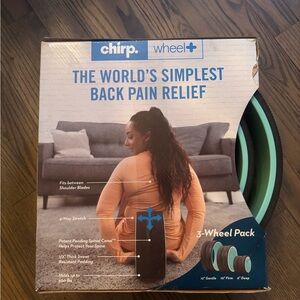 Chirp Wheel+ 3-Wheel Pack for Back Pain Relief